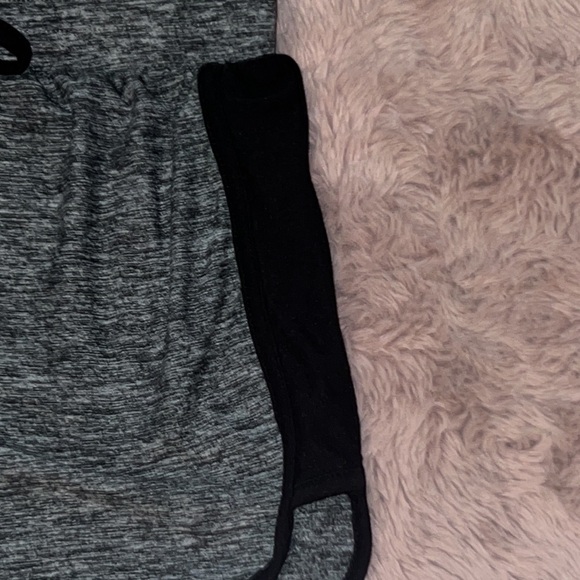 XS Black gray athletic loungewear short gym shorts drawstring PE sports bottoms​ - Picture 3 of 7